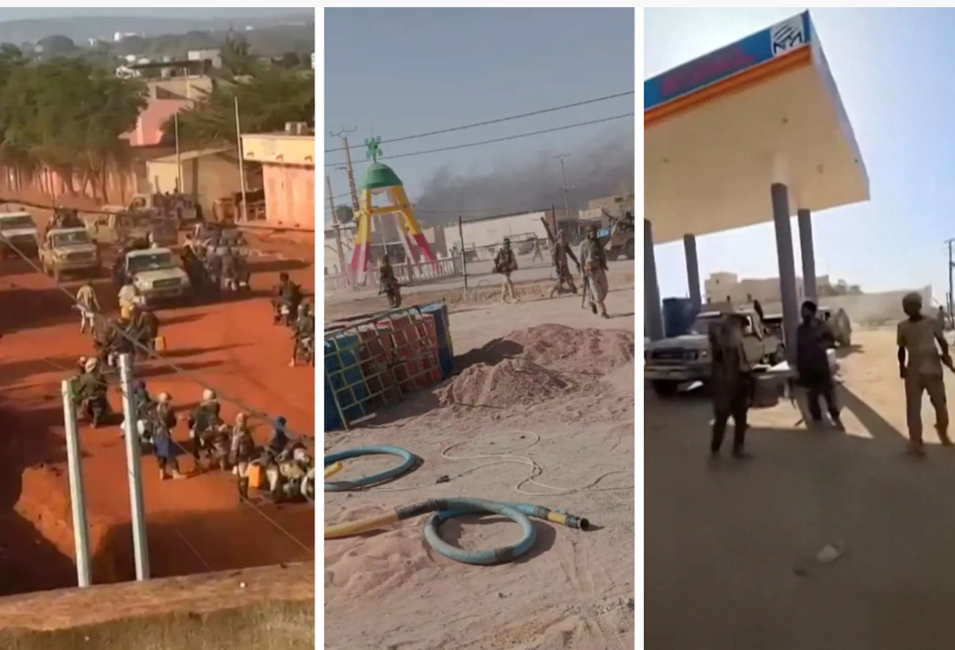 Photo d'une base militaire à Kati