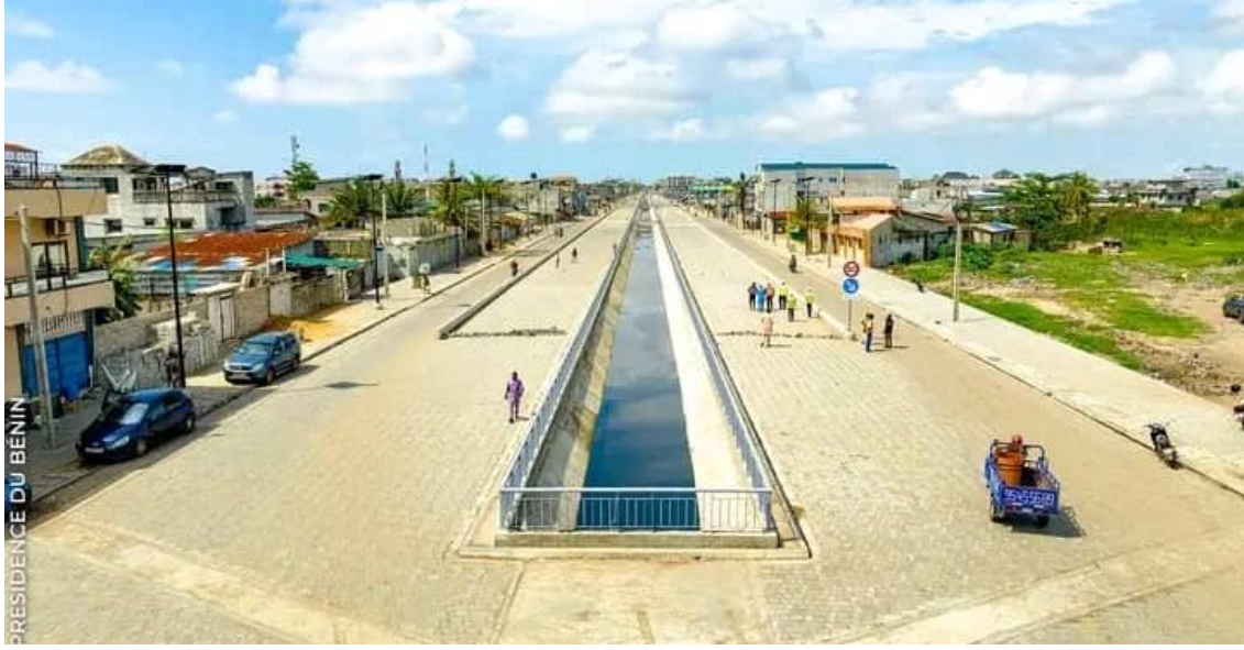 Travaux routiers au Bénin