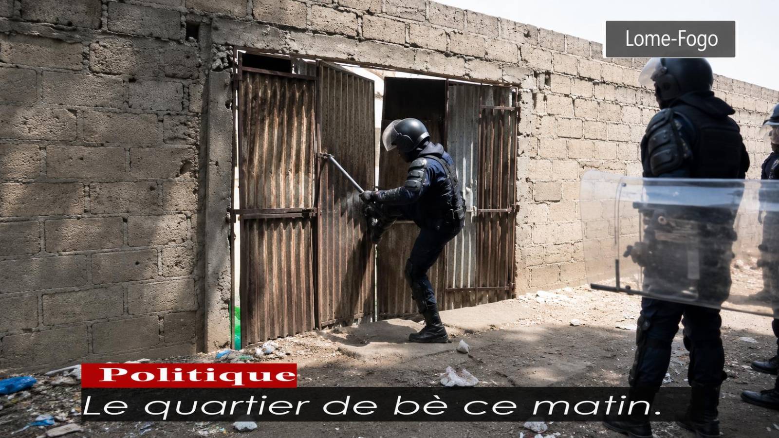 Togo : les exactions de l’armée dans les foyers, une atteinte aux droits humains