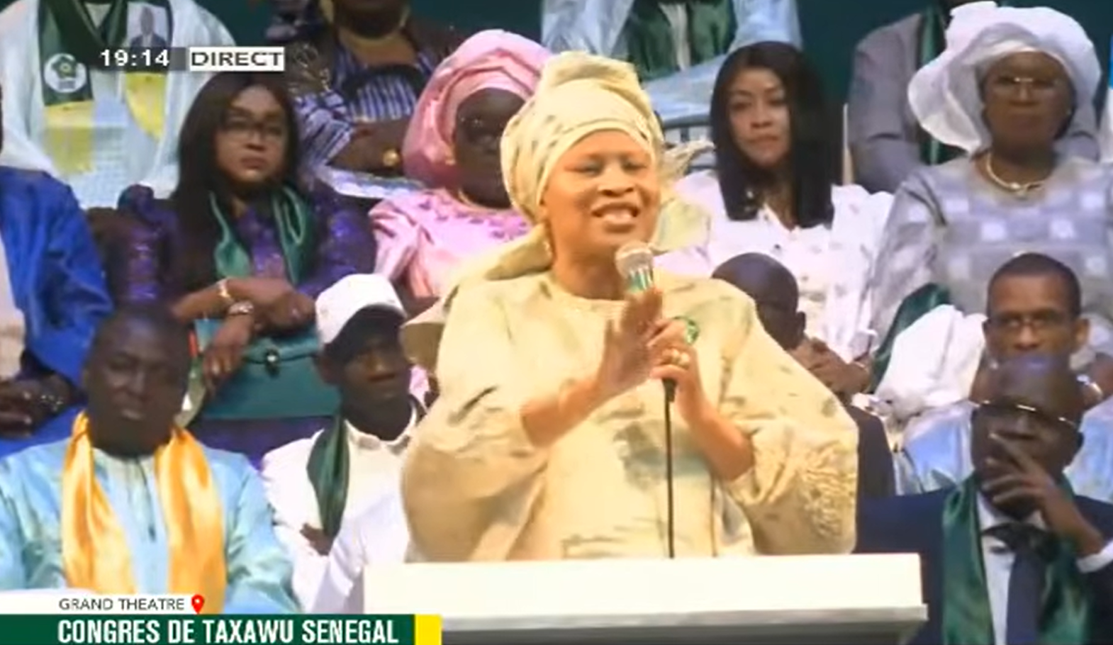 Aïssata Tall Sall à Taxawu Sénégal : un appel à l&rsquo;unité et à la mobilisation contre le régime