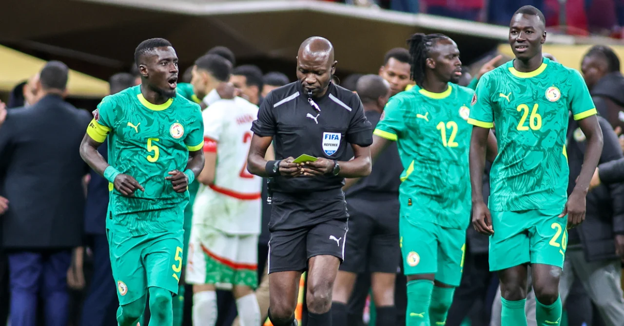 Jean-Jacques Ndala, arbitre central lors d'une finale africaine