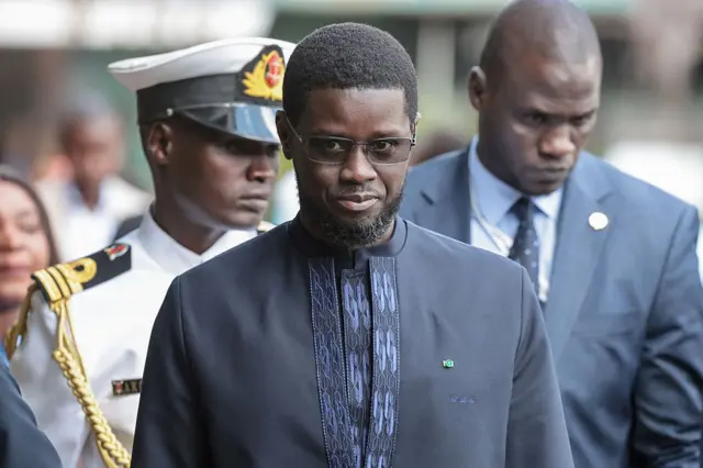 Bassirou Diomaye Faye lors d'un sommet international à Nairobi