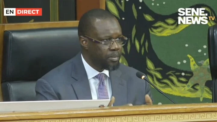 Ousmane Sonko, président de l'Assemblée nationale sénégalaise