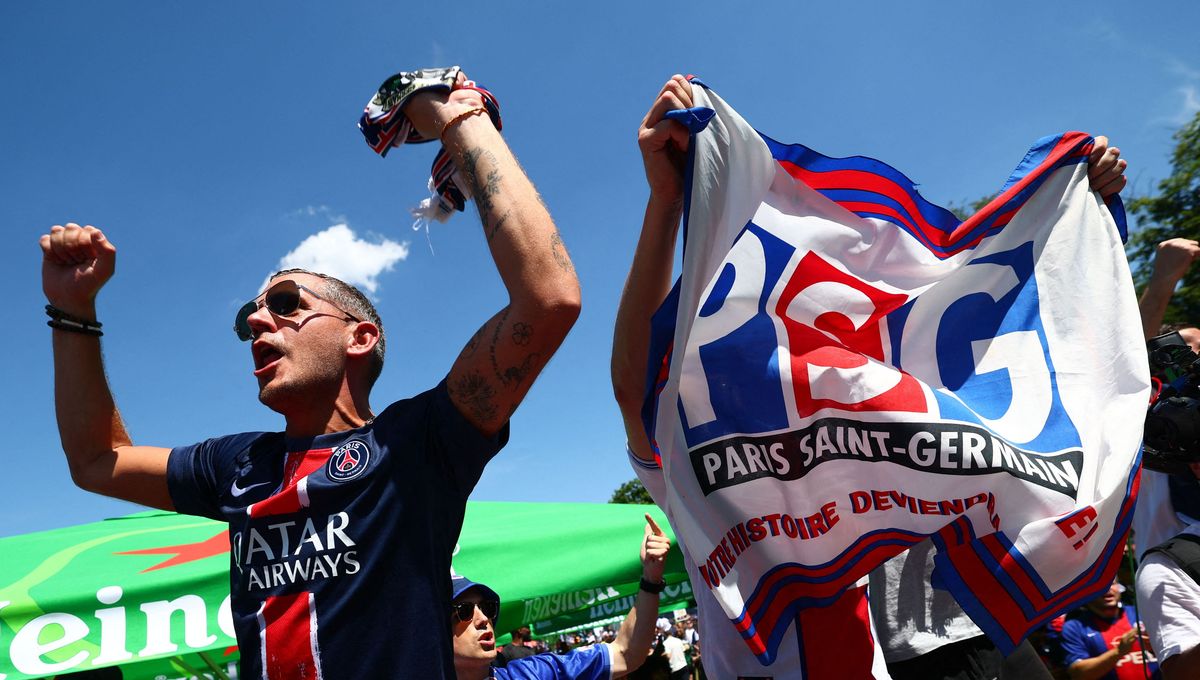 illustration finale psg arsenal en ile-de-France