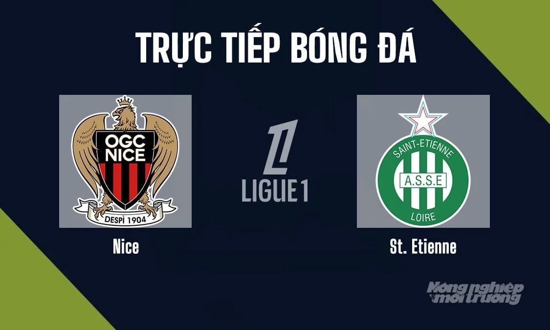 Diffusion en direct du match de Ligue 1 (Championnat de France) 2026/27 entre Nice vs Saint-Étienne le 30 mai 2026. Trực tiếp bóng đá Ligue 1 (VĐQG Pháp) 2026/27 giữa Nice vs Saint Etienne ngày 30/5/2026
