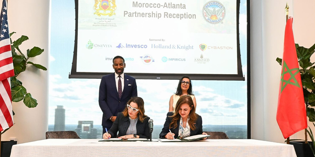 Atlanta et le Maroc scellent un accord économique lors du Mondial