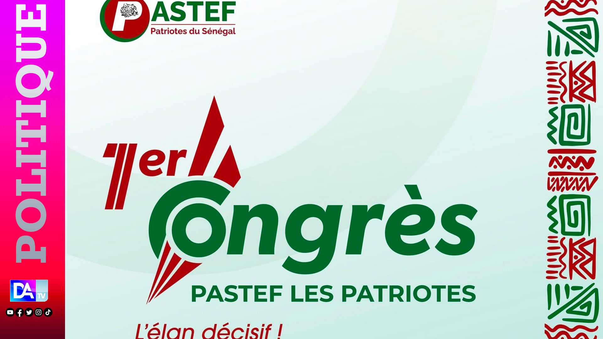 Ousmane Sonko trace le cap idéologique du Pastef pour son premier congrès