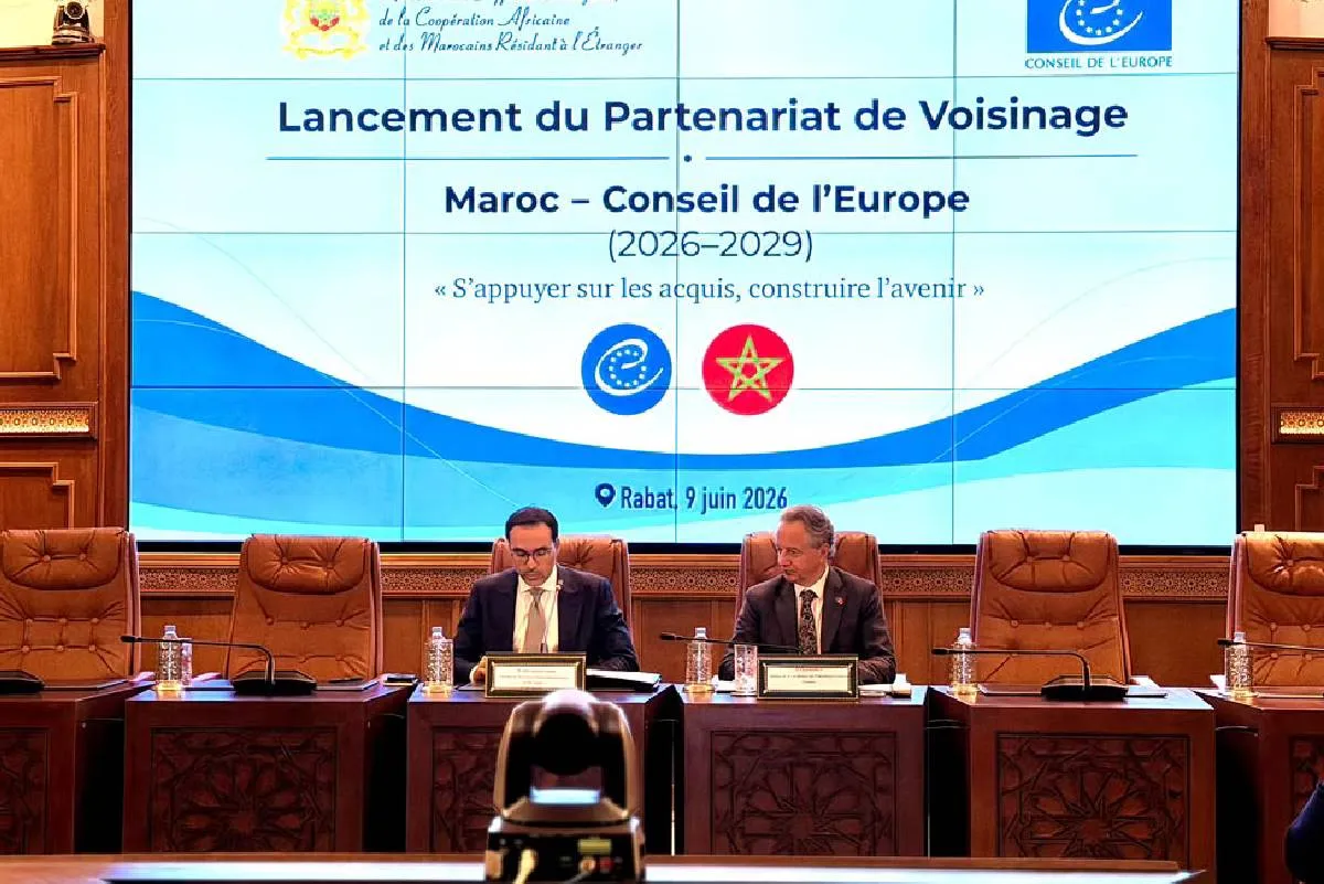 Maroc : un nouveau partenariat stratégique avec le conseil de l’europe à Rabat