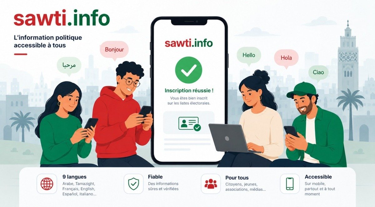 Sawti : une innovation digitale pour démystifier la politique au Maroc