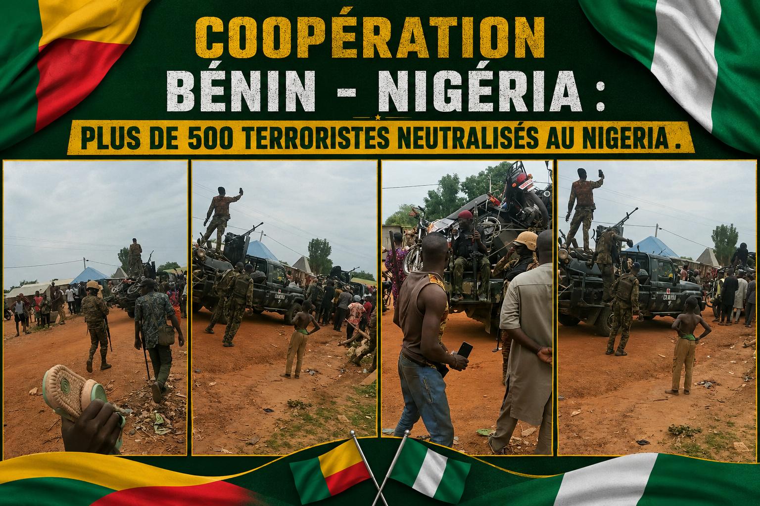 Une victoire marquante contre le terrorisme à Babanna : la coopération Bénin-Nigeria saluée