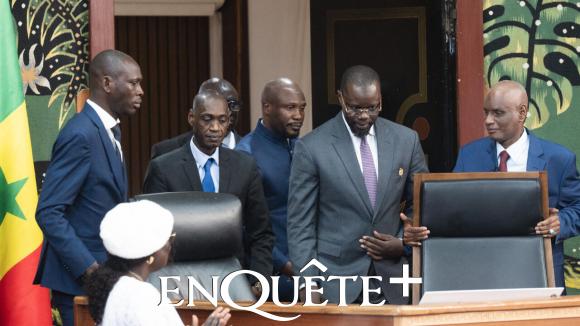 Portrait d'Ousmane Sonko