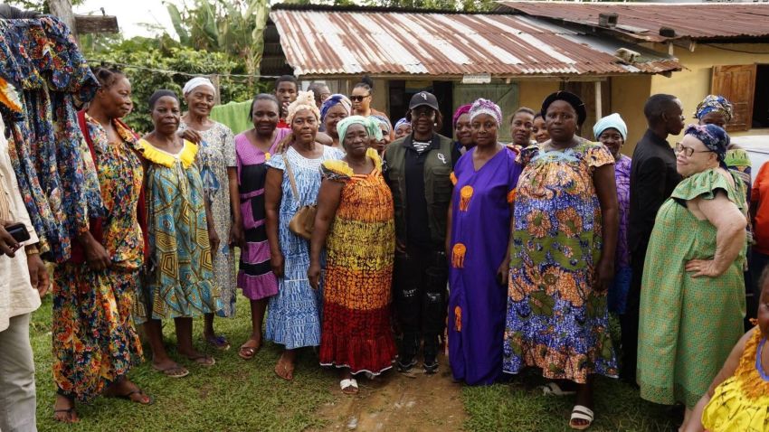 Rencontre avec les femmes artisanes du Woleu-Ntem