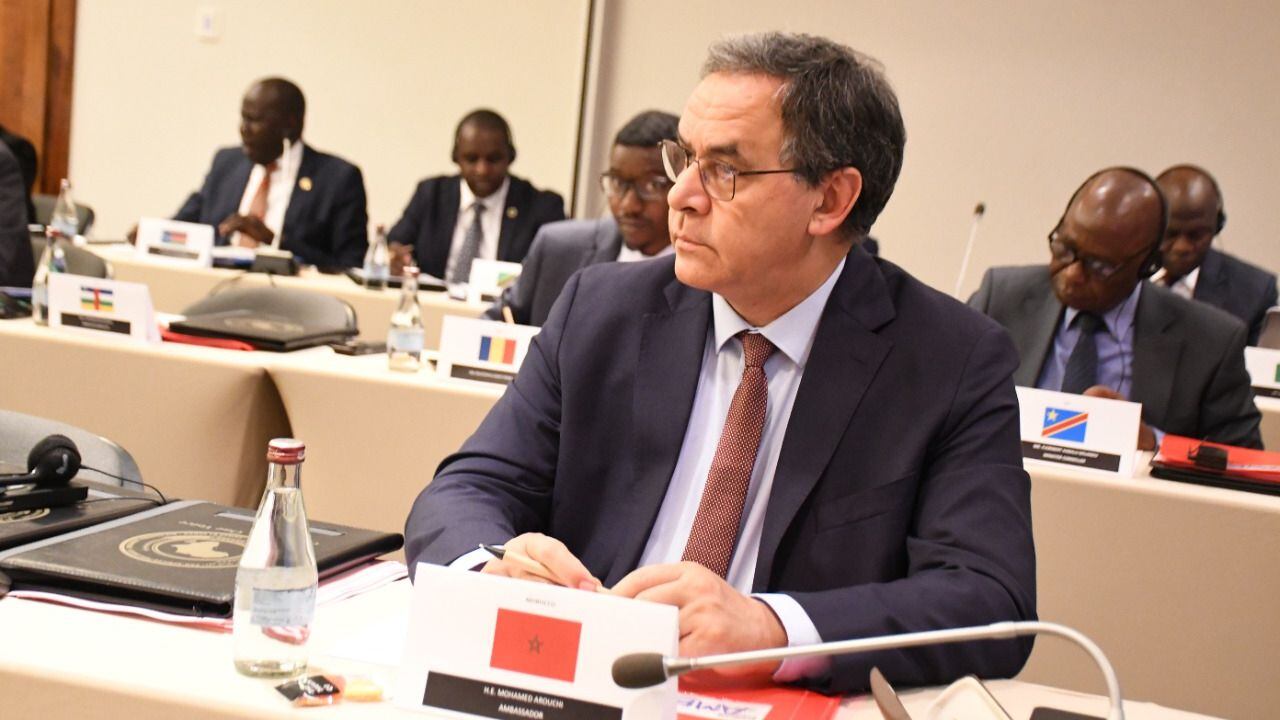 portrait de mohamed arrouchi, ambassadeur du Maroc