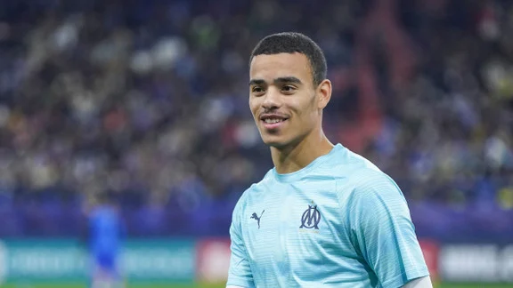 Mason Greenwood en action avec son club actuel