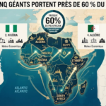 Les cinq puissances africaines qui façonnent 60 % du pib du continent