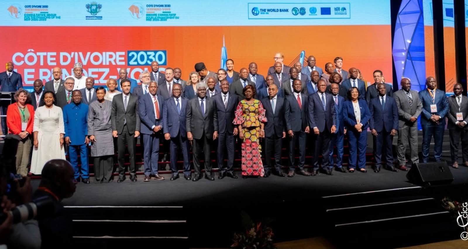 Illustration de la rencontre sur le PND 2026-2030 en Côte d'Ivoire