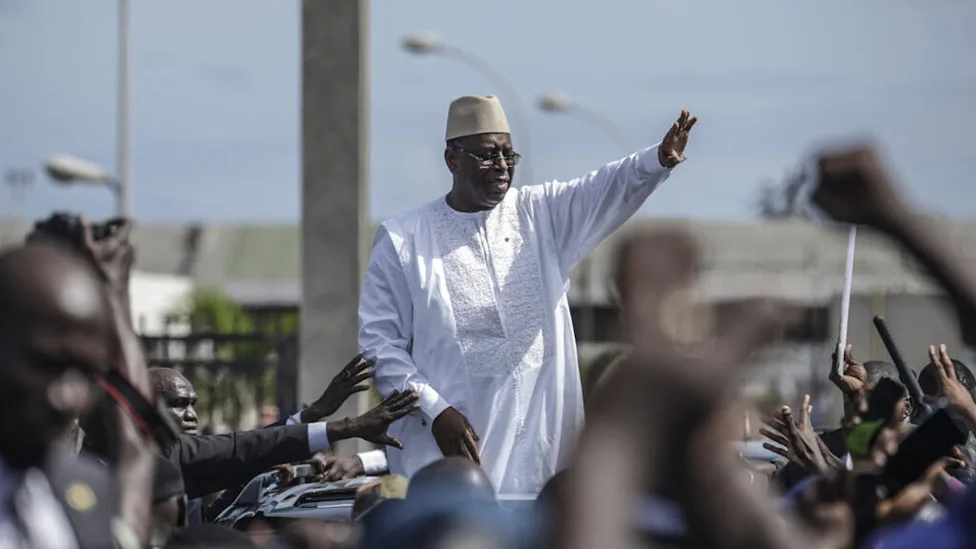 Portrait de Macky Sall lors d'un événement officiel au Sénégal