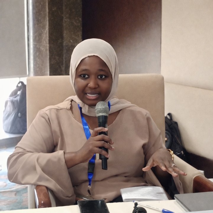 Amina Boukary, coordinatrice de l'ONG FAD