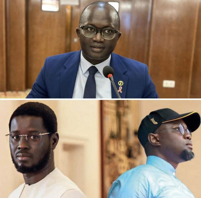 Portrait de Yankhoba Diémé lors de ses déclarations sur la victimisation politique