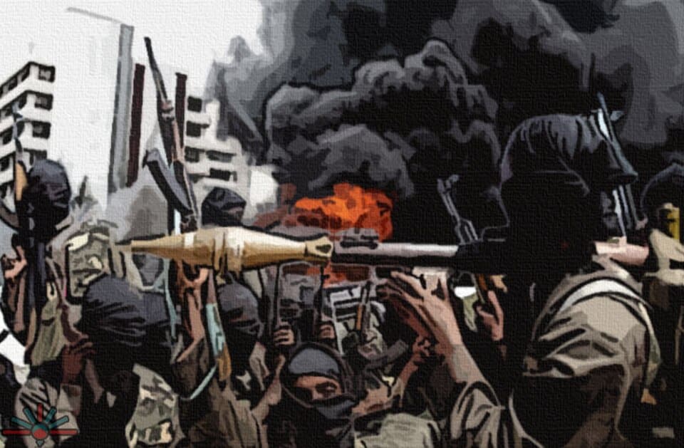 Des combattants de Boko Haram lors d'une opération