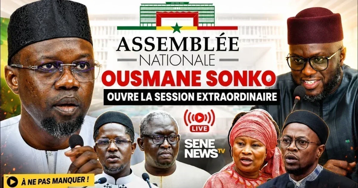 Sénégal : session parlementaire exceptionnelle et premières investigations par Ousmane Sonko