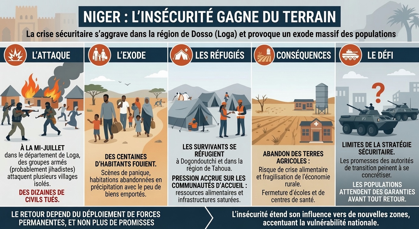 Niger : la crise sécuritaire s&rsquo;étend avec des attaques meurtrières