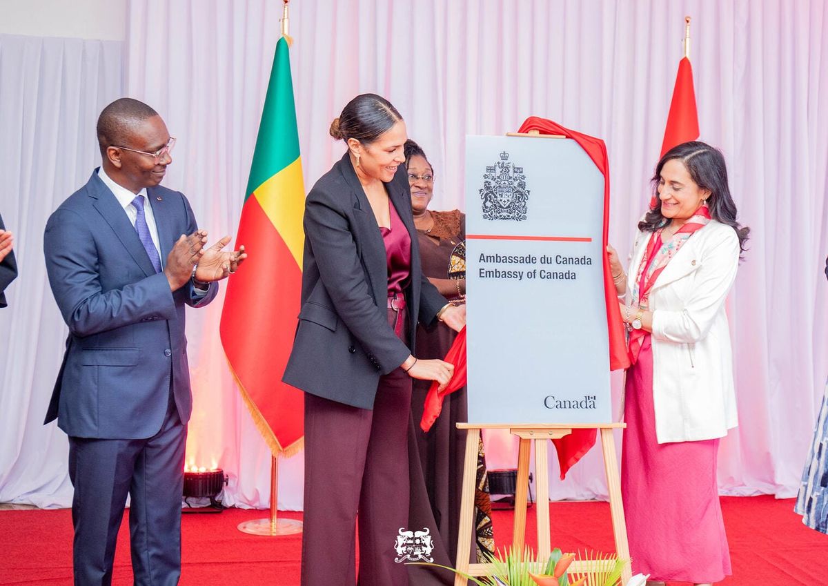 Cérémonie d'inauguration de l'ambassade du Canada au Bénin