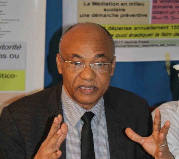 Portrait du Dr. Ahmat Yacoub Dabio, expert en gestion des conflits au Tchad