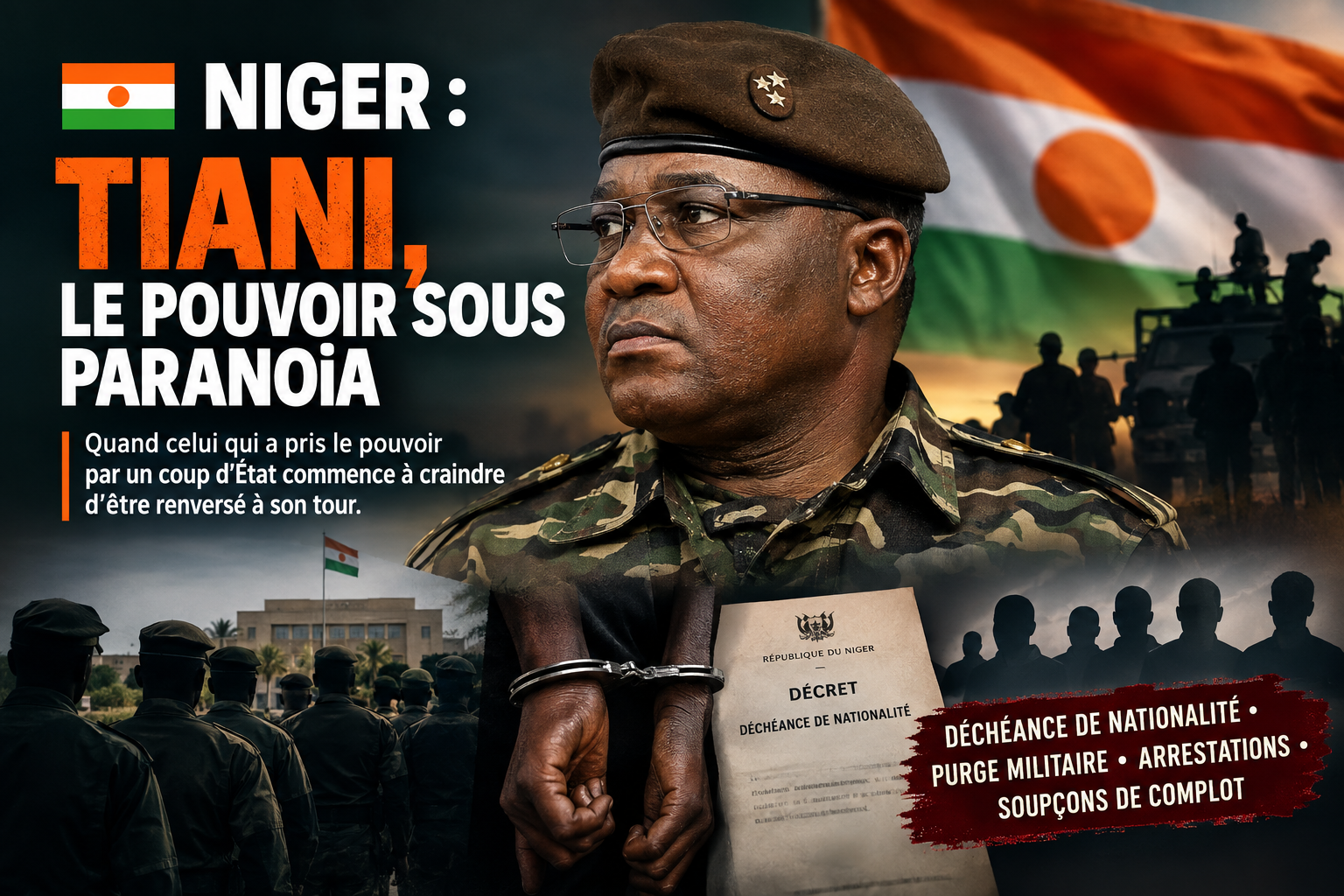 Niger : après le putsch manqué, les réactions et les perspectives d&rsquo;un pouvoir sous tension