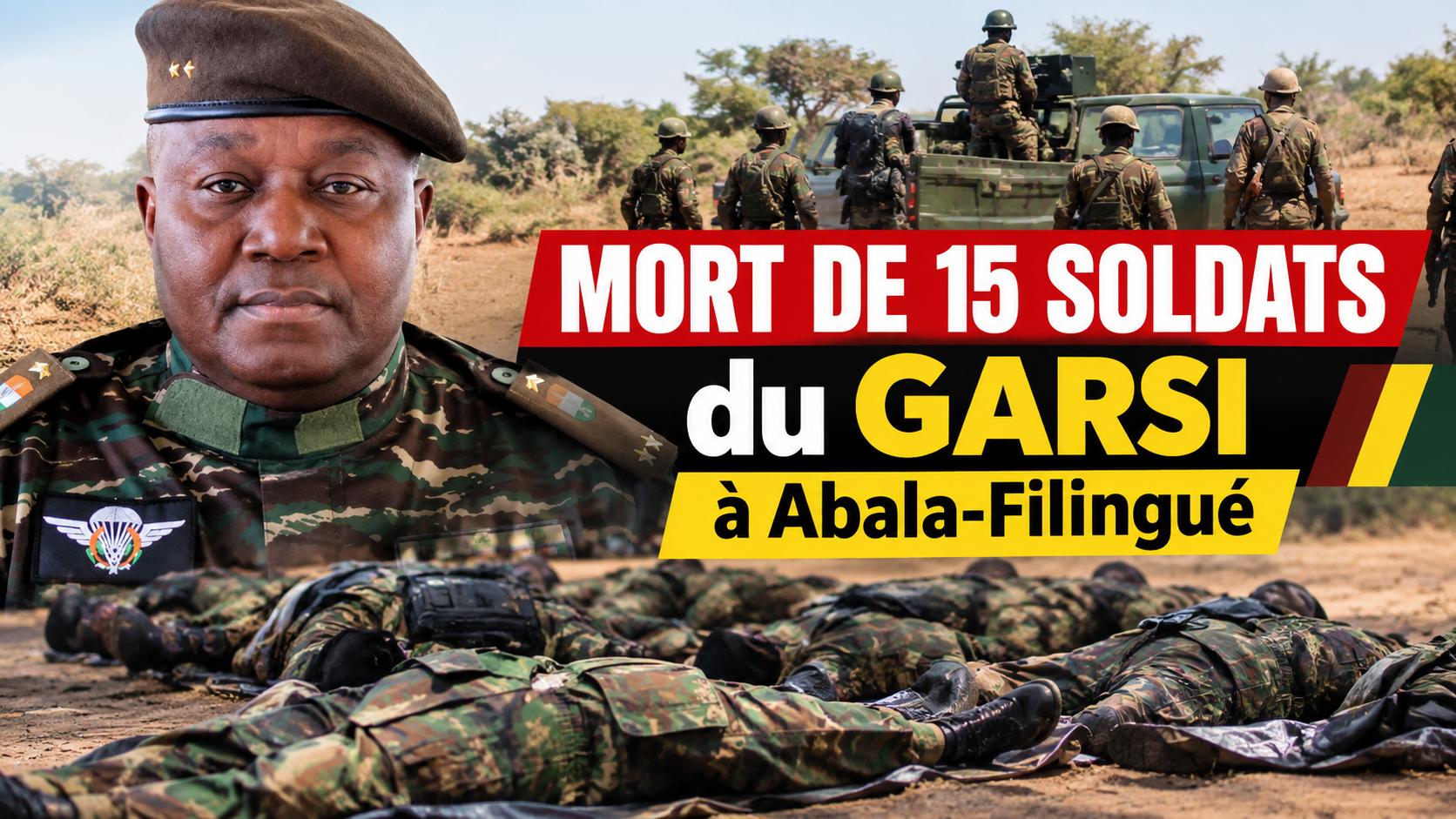Réactions après l&rsquo;attaque d&rsquo;Abala-Filingué : le GARSI sous le choc, la junte face à ses responsabilités