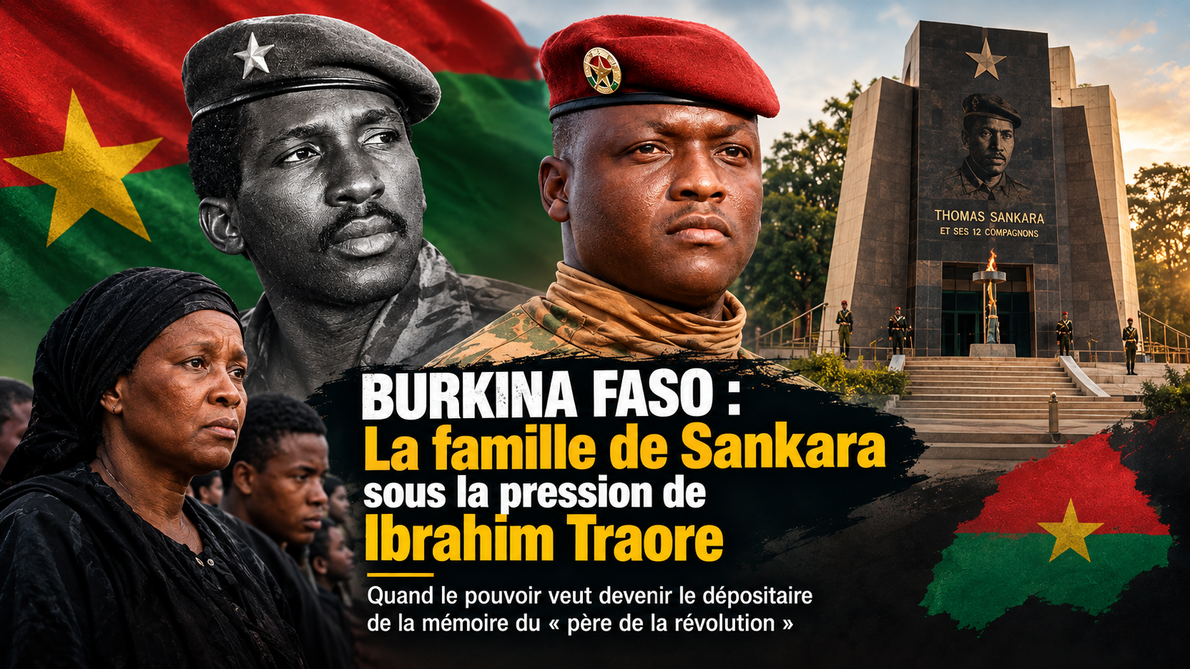 Au Burkina Faso, la mémoire de Sankara au cœur d&rsquo;un bras de fer entre le pouvoir et sa famille