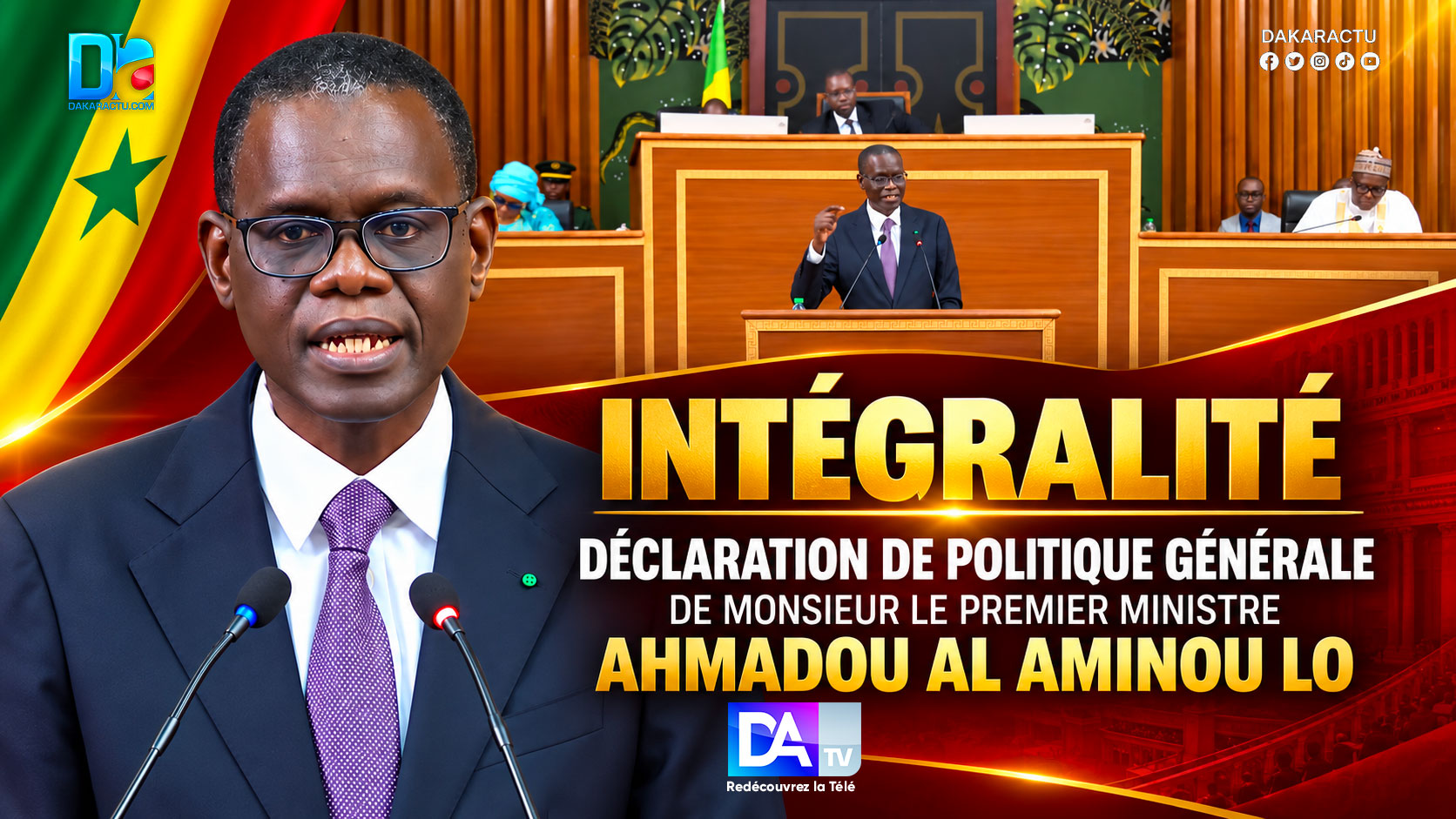 3 mois après sa nomination, Ahmadou Alhaminou Lo détaille sa feuille de route devant les députés