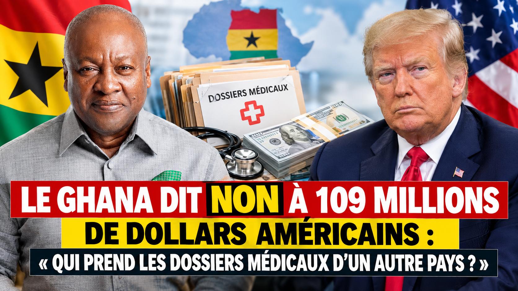 Souveraineté sanitaire africaine : le Ghana refuse 109 millions de dollars pour protéger ses données de santé