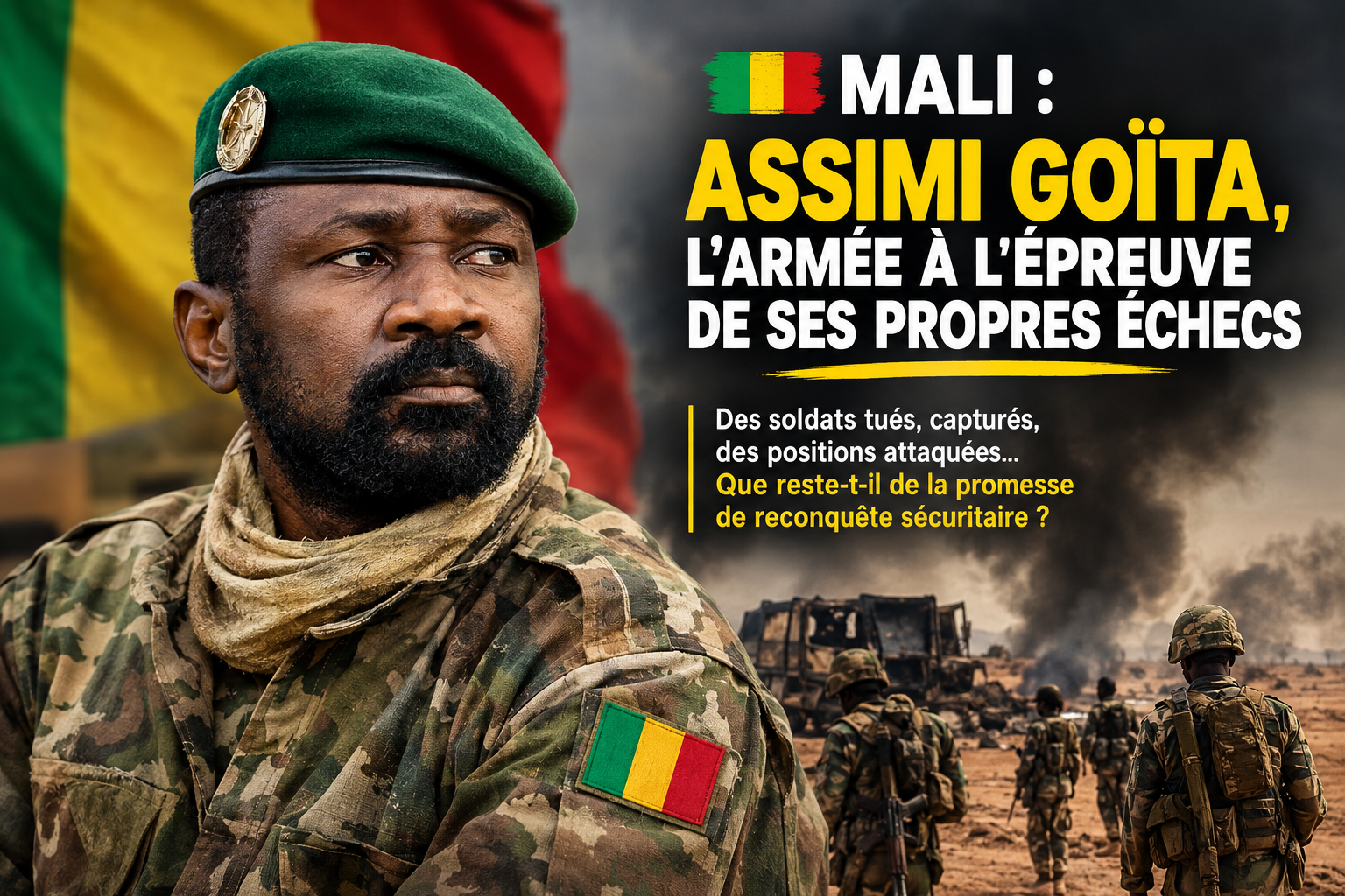 Après Dioura, Tabrichat et Kati : ce que les revers de l&rsquo;armée malienne changent pour la suite