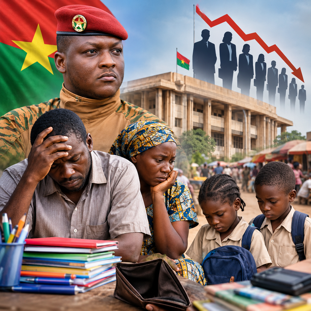 Burkina Faso : Ibrahim Traoré met plusieurs parents au chômage