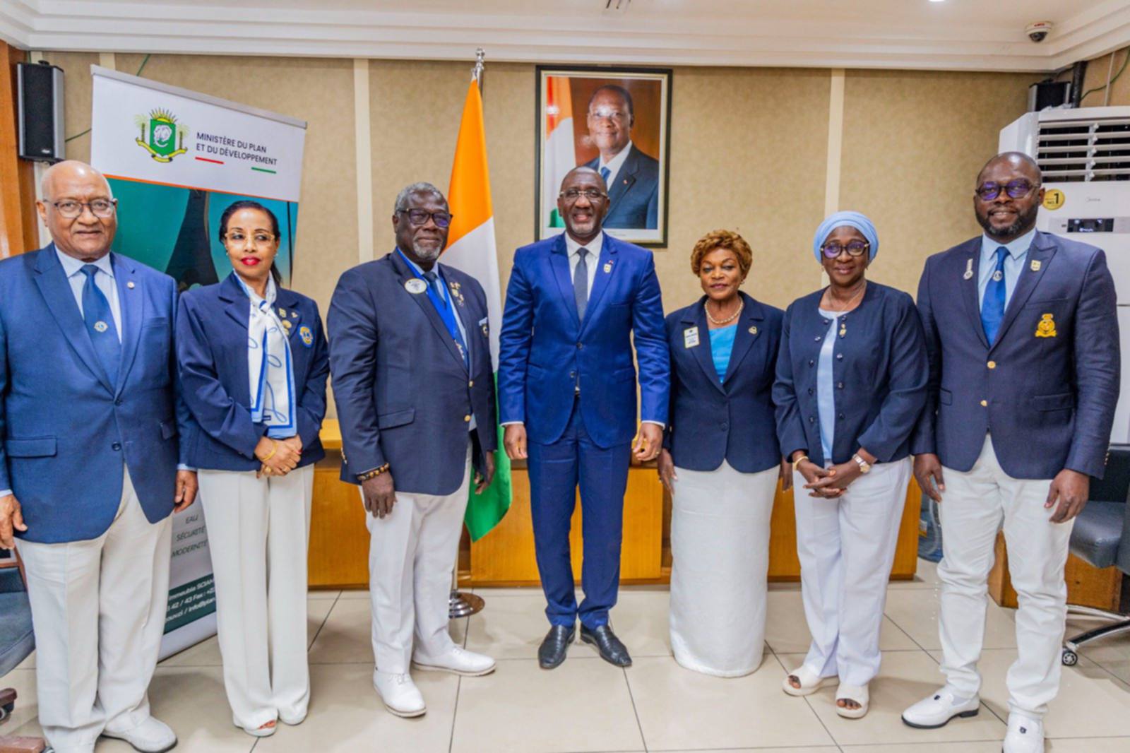 La Côte d&rsquo;Ivoire, pilier central de la tournée régionale du Gouverneur du Lions Club International