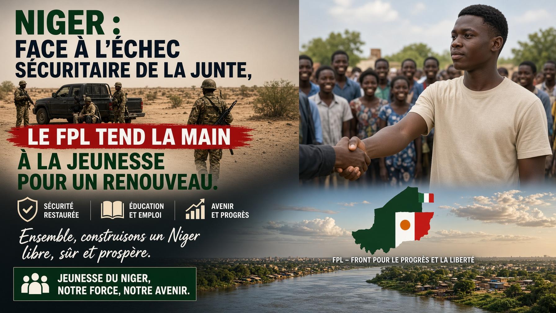 Niger : le FPL actionne le levier jeunesse pour renverser la donne sécuritaire