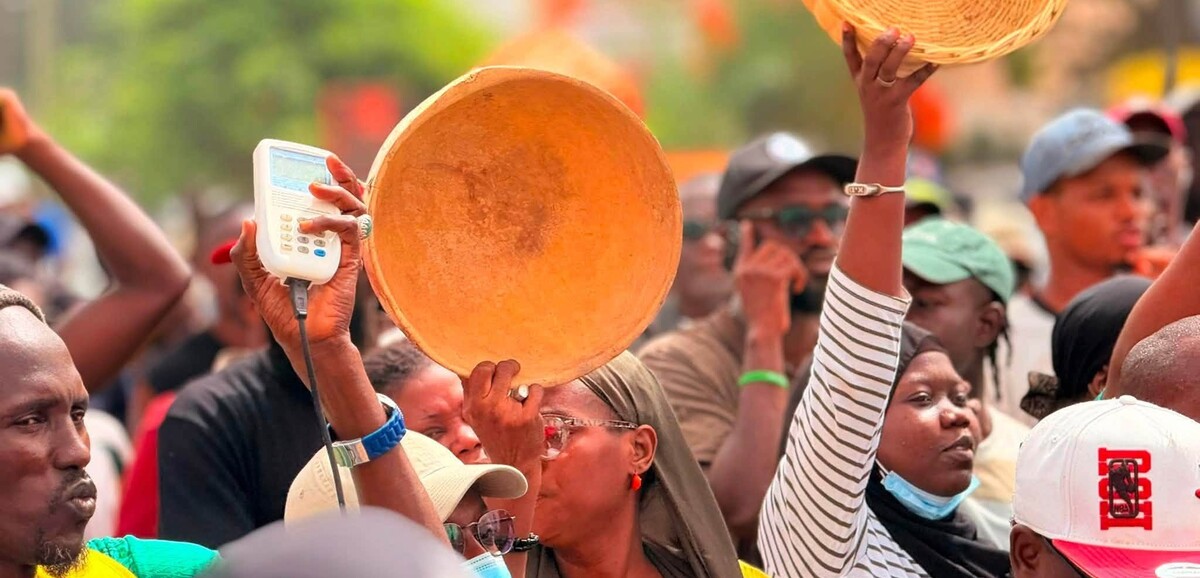 Au Sénégal, la grogne contre le coût de la vie s&rsquo;installe après la marche des paniers vides